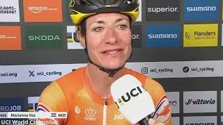 Marianne Vos -Interview at the Finish - NEW UCI GRAVEL WORLD CHAMPION 2024