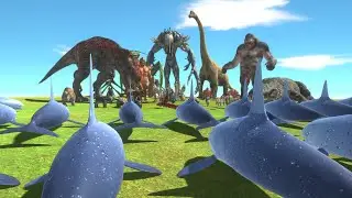 Dinosaurs battle - animal revolt battle simulator