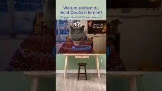 Warum solltest du NICHT Deutsch lernen? 