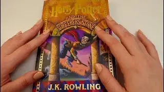 Reading Harry Potter Part 2 ASMR + gum chewing
