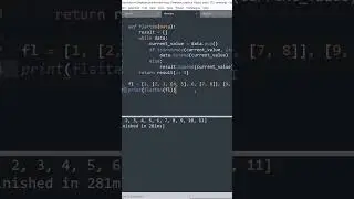 Python: Flatten a Nested List #python  #programminglanguage #coding