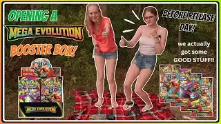 Opening BRAND NEW Pokémon Mega Evolution Booster Box!! The Pull Rates are Crazy!!!