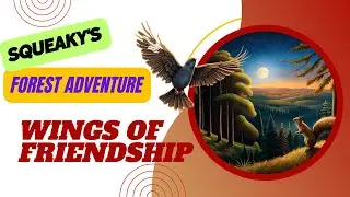 Squeaky's Forest Adventure: Wings of Friendship, a bedtimes story for kids, short bedtime story, fun