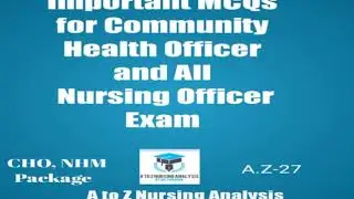 All NURSING OFFICER COMPETITION EXAM QUESTIONS##COMMUNITY HEALTH OFFICER EXAM PREPARATION
