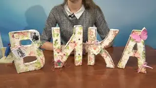 Копилка идей - 3D буквы в интерьере