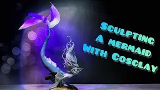 Sculpting Special Mermaid #mermay - Polymer clay Tutorial with Cosclay