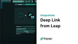 How to Create a Seamless Connection Between Leap & Ingage | Ingage Digital Presentations
