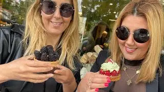 Ghenia Michel Officiel a paris avec Sarah la classe les filles 🖤🖤😱🤣😱🇫🇷🇩🇿✌️🫶🏻