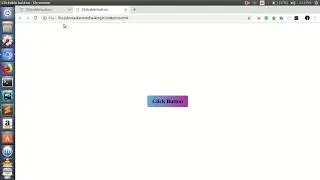 Html & CSS Clickable button