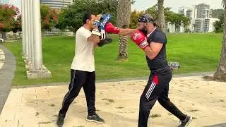 الروح التي أعطاها الله .. لا يمكن لأي أحد سوى الله أن يأخذها.. some of my Kickboxing Training