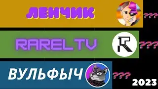Кто Победит?/RarelTV VS LENCHIK VS Вульфыч 2019 - 2025 | Гонки Подписчиков