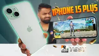 iPhone 15 Plus - PUBG Test with FPS! 🔥 Heating & Battery Drain 🤐 A16 Chip 🔥