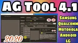 AG TOOL V4.1 Crack Latest Without Box 2020 Samsung, Vivo, Huawei, Oppo, Xiaomi, Flash, Unlock, EDL.
