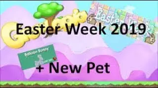 GrowTopia | Easter Update: Bunny Dragon + NEW ITEMS!! (Balloon Bunny) OMG!!