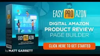 Easy Pro Azon Review - Full demo video