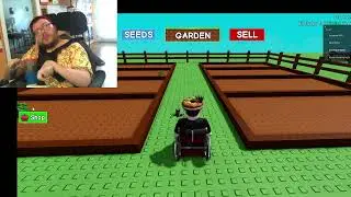 old mcdillon had a garden ( roblox grow a garden )
