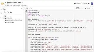 Create a Bar Chart in Excel using Python (in Google Colab)