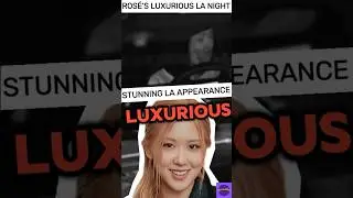 BLACKPINK's Rosé Captivates in $220,000 G-Wagon After Dinner in LA! #rosé #blackpink