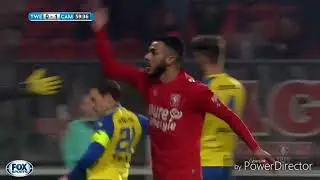2 goals Adam MAHER and 1 goal + assist Oussama Assaidi - FC Twente - SC Cambuur