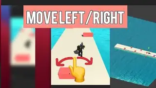 Swerve control in Unity | How to Move the player left or right with finger or mouse