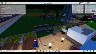 A short video of me building a theme park(Theme park tycoon 2 Roblox)