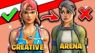 DESHALB BIST DU *GUT* in CREATIVE ABER NICHT in ARENA! - Besser werden - (Pro Tipps und Tricks)