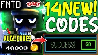 ⚡FNTD!! AUG⚡FIVE NIGHTS TD CODES IN JULY 2024 - ROBLOX CODES - CODES FOR FNTD - HYPER CODES