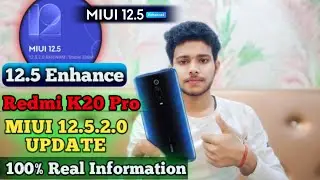Redmi K20 Pro MIUI 12.5.2.0 Update | Redmi K20 Pro Bug Problem Fix