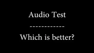 Audio Test
