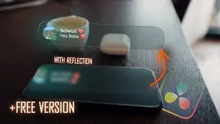 Pop-Up Message WITH Reflection / DaVinci Resolve Tutorial