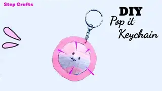 How To Make Pop It Keychain | DIY Pop It Keychain | Pop it Keychain | DIY Keychain | DIY Keyring