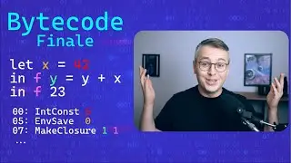 Writing a compiler. Bytecode finale