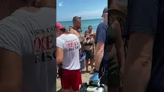Shark took a bite out of my arm! 