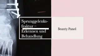 ◤Sprunggelenksfraktur – Erkennen und Behandlung 🦴