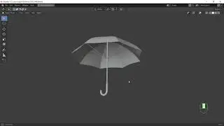 Blender 2.93 | UMBRELLA Modelling (Demonstration)