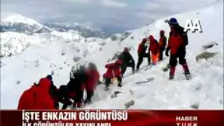 Düşen Helikopterin İlk Görüntüleri