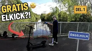 VI HITTADE EN GRATIS ELKICK?! 🤩 Magnetfiske i Ängelholm 🧲 Del 1 