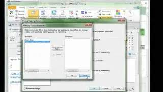 Lync Training Video Create Online Meetings