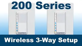 Full-Featured Wireless 3-Way Wall Switch Setup