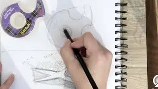 Positive and Negative Shape Drawing