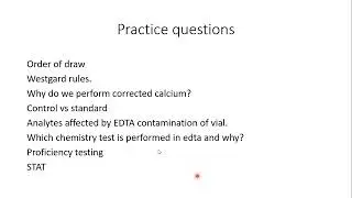 Clinical Chemistry || Viva & OSPE Questions|| Quick review