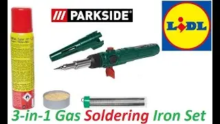 3-IN-1 Gaslötkolben Parkside WWS-GLK9-YO2S