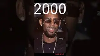 R. Kelly over the years 1972-2024 evolution #shorts