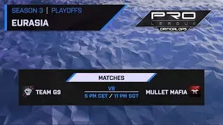 PRO LEAGUE | SEASON 3 | EURASIA PLAYOFFS DAY 2 | LIVE STREAM