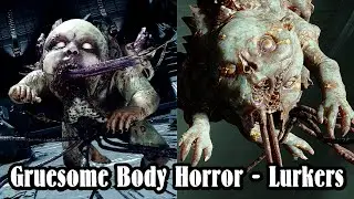 Gruesome Body Horror - Lurker Necromorphs - Dead Space (2023 Remake) Analysis + Some Lore