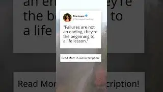 Read This to Turn Life Failures into Life Lessons
