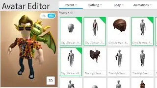 ROBLOX RTHRO AVATAR FIRST LOOK..