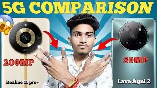 Realme 11 pro plus 5g Vs Lava Agni 2 5g || Power House COMPARISON #viral #trending