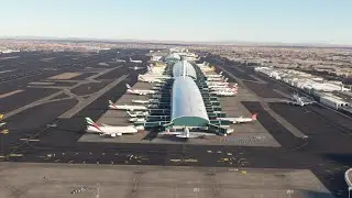 FBW A380X | Dubai Timelapse | 5 hour in 4 minutes