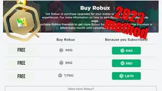 How to get 100% FREE Robux in 2023 | Working Method